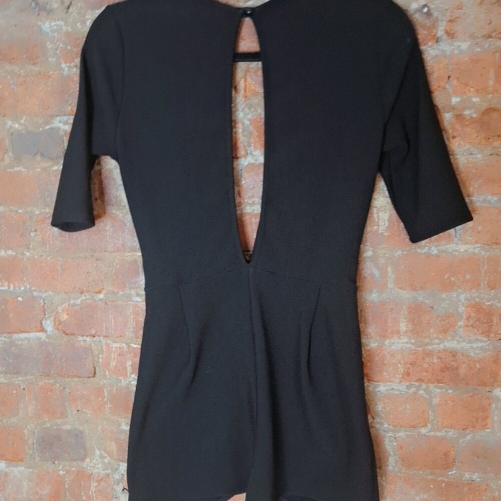 Lovely Day Black Long Sleeve Dress